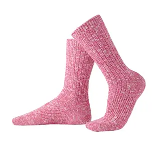 SOLMATE SOCKS - RECYCLED COTTON RAGG - ROSE - M/L
