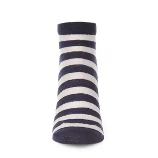 SHORTIE SOCK - NAVY STRIPE