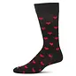 SOCKS - BAMBOO BLEND RED HEARTS - MEN