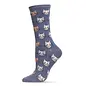 SOCKS - CASHMERE BLEND  KITTY FACES