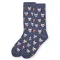 SOCKS - CASHMERE BLEND  KITTY FACES