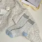 SOCKS WHITE WITH FLECKS