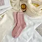 SOCKS PINK CABLE