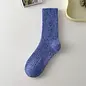 SOCKS COZY RIB PERIWINKLE