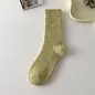 SOCKS COZY RIB ALOE