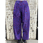 KAMALA DESIGNS KATE PANT - PURPLE BUTTONS - SMALL