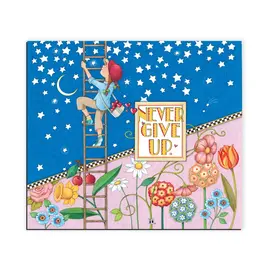MARY ENGELBREIT MAGNET - NEVER GIVE UP