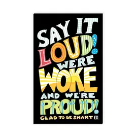 MARY ENGELBREIT MAGNET - WOKE AND PROUD