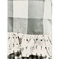 VIOLET TOP - SAGE GREY CHECKS- LARGE