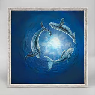 MINI CANVAS - WHALE DREAMS