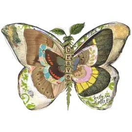 KELLY RAE ROBERTS STICKER - BRAVE BUTTERFLY