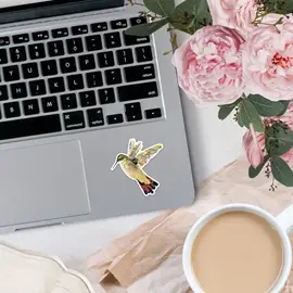 KELLY RAE ROBERTS STICKER - SEEK JOY  HUMMINGBIRD
