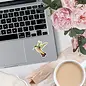 KELLY RAE ROBERTS STICKER - SEEK JOY HUMMINGBIRD