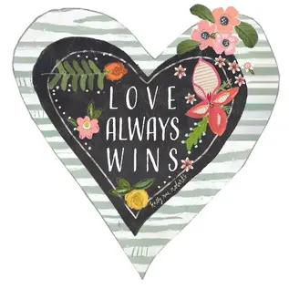 KELLY RAE ROBERTS STICKER - LOVE ALWAYS WINS