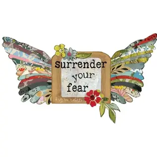 KELLY RAE ROBERTS STICKER - SURRENDER FEAR