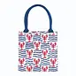 ITSY BITSY TOTE - LOBSTER WAVES