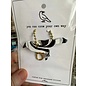 SILICONE WITH A PURPOSE KEY FOB -  YOU CAN CROW YOUR OWN WAY