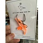 SILICONE WITH A PURPOSE KEY FOB -  GULLS JUST WANNA HAVE FUN