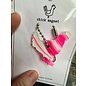 SILICONE WITH A PURPOSE KEY FOB -  CHICKEN