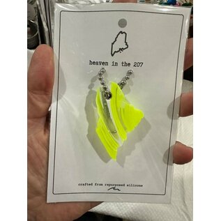 SILICONE WITH A PURPOSE KEY FOB -  HEAVEN IN THE 207
