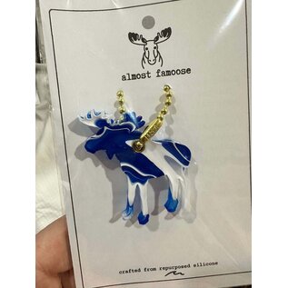SILICONE WITH A PURPOSE KEY FOB -  ALMOST FAMOOSE