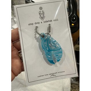 SILICONE WITH A PURPOSE KEY FOB - STOP DROP & LOBSTAH ROLL