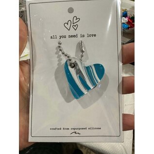SILICONE WITH A PURPOSE KEY FOB - ALL YOU NEED IS LOVE