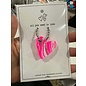 SILICONE WITH A PURPOSE KEY FOB - ALL YOU NEED IS LOVE