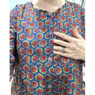 CHERRY TOP / JACKET  RUSTIC SUNFLOWERS SIZE LARGE