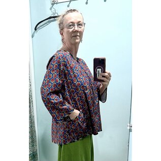 CHERRY TOP / JACKET  RUSTIC SUNFLOWERS SIZE LARGE