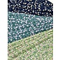 BANDANA - TINY FLOWERS ON TEAL