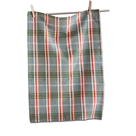 TOWEL - PINE & PUMPKIN PLAID