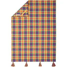 TOWEL - RAINBOW PLAID
