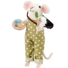 PAINTER MOUSE ORNAMENT
