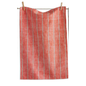 TOWEL  DEEP ORANGE STRIPES
