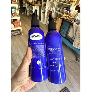 MOLLY'S APOTHECARY MOLLY'S SILKY HAND AND BODY LOTION  BEACH