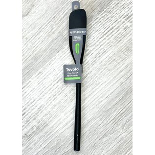 Kate's Favorite Kitchen Spoon- SILICONE JAR SCRAPER BLACK