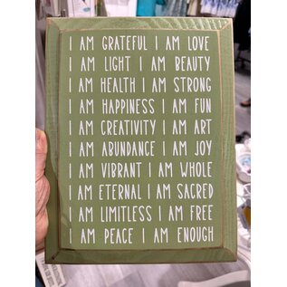 SAWDUST CITY I AM GRATEFUL SIGN