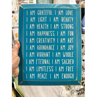 SAWDUST CITY I AM GRATEFUL SIGN