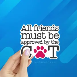 APPROVED BY CAT  STICKER