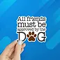 APPROVED BY DOG  STICKER