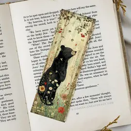 FOREST BEAR  BOOKMARK