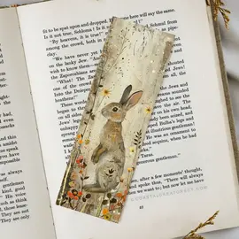 FOREST BUNNY  BOOKMARK