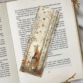 FOREST FOX  BOOKMARK