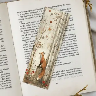 FOREST FOX  BOOKMARK