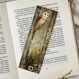 FOREST OWL BOOKMARK
