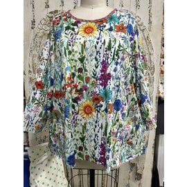 TEA TOP - GARDENIA  - XL