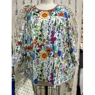 TEA TOP - GARDENIA  - XL