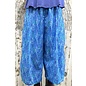KAMALA DESIGNS JESSE WIDE CROPPED PANT - TURQUOISE FERNS