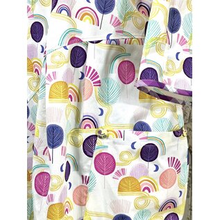 IVY TUNIC  - TREES AND RAINBOWS- MEDIUM